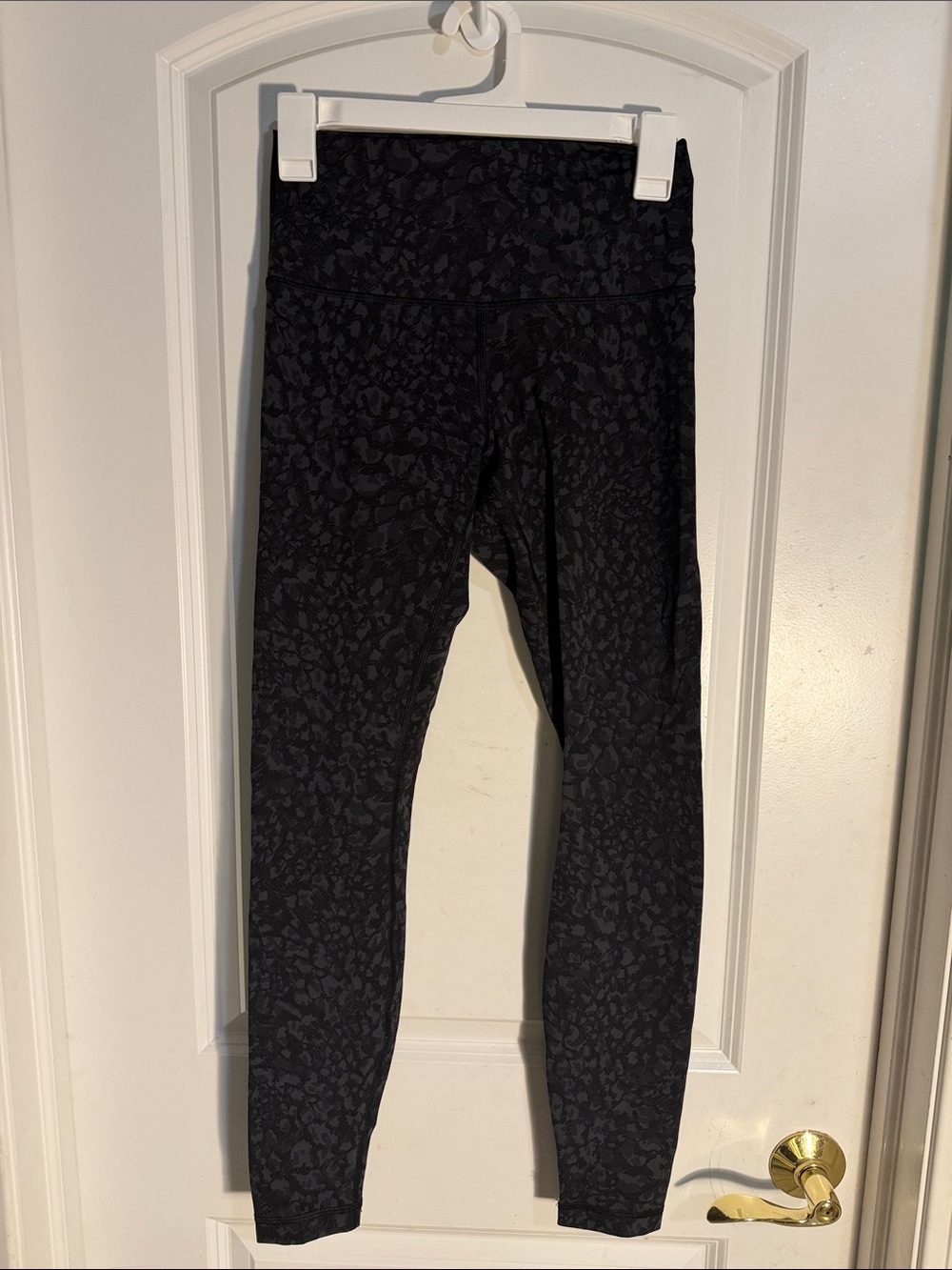 lululemon athletica  Black Subtle Animal-Print Leggings